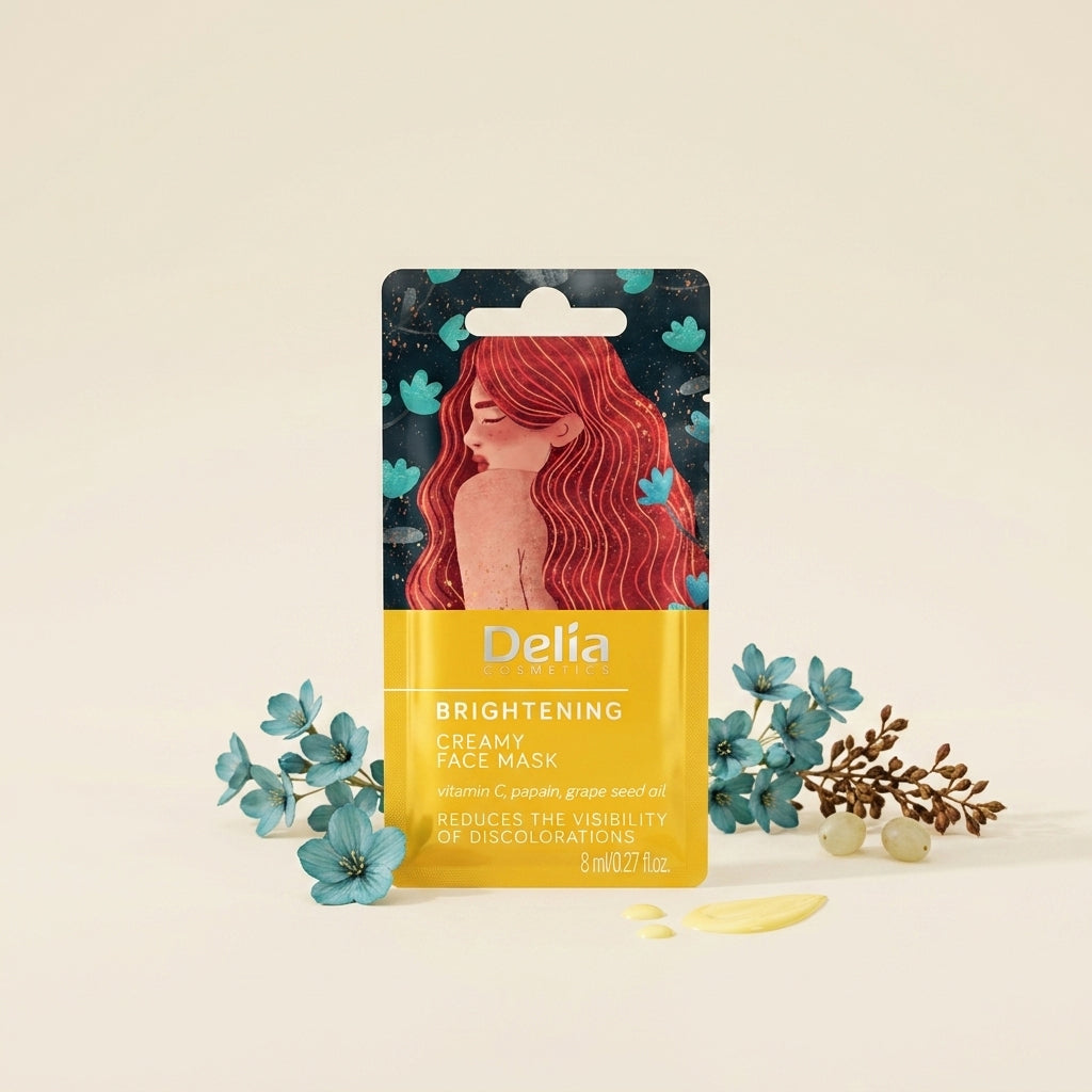 Delia Cosmetics Brightening Creamy Face Mask (8ml)