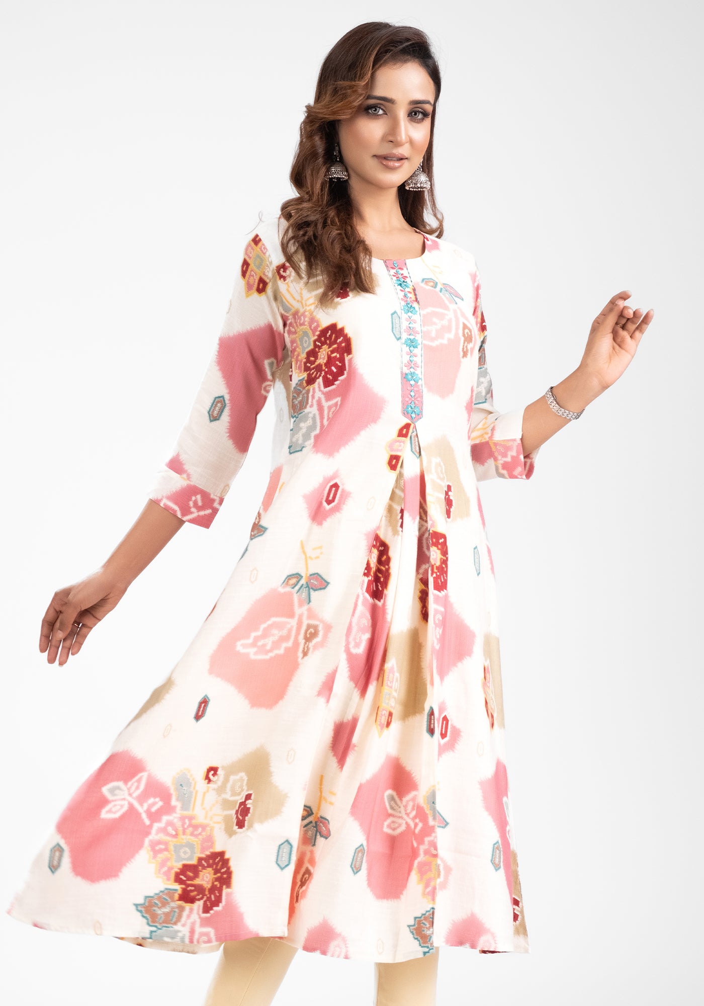 Ladies Kurti 1 Pcs ( Indian )