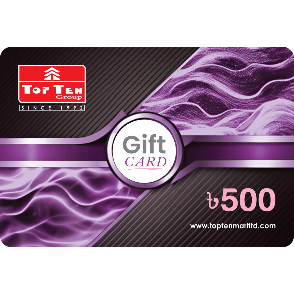 Prepaid gift card 500