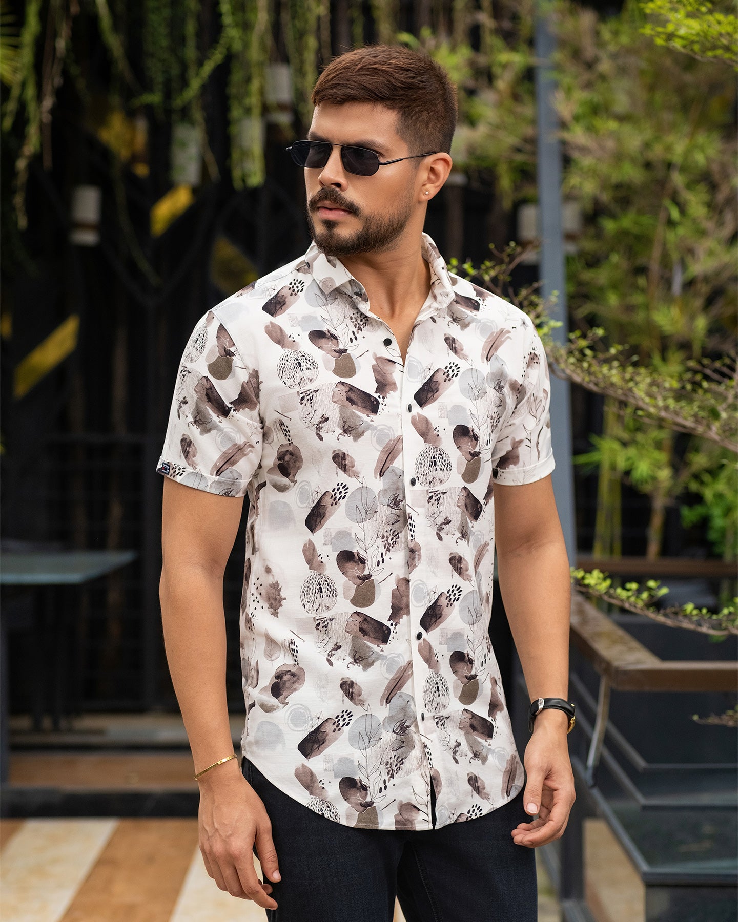 Men's Casual Half Shirt