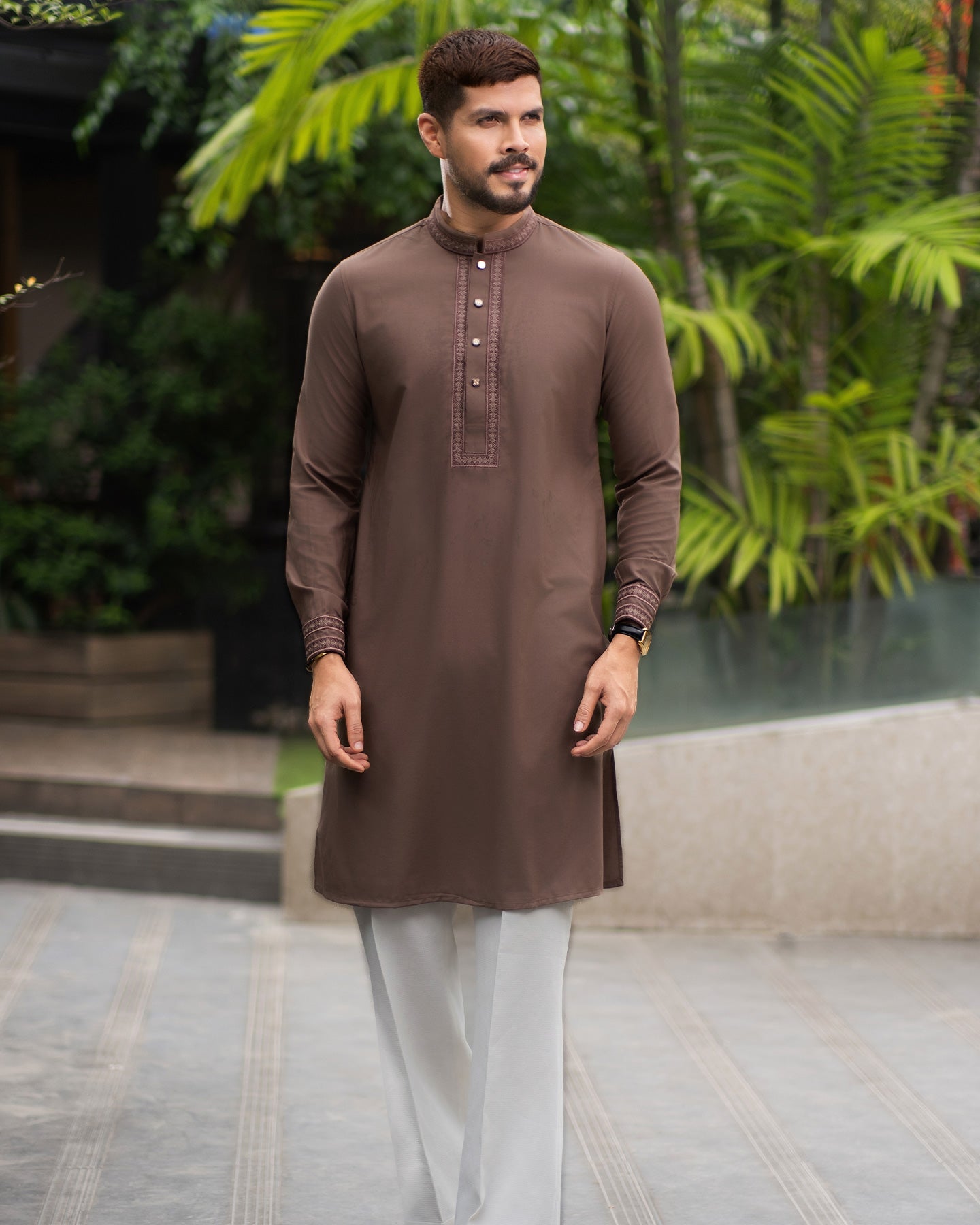 Mens Slim Fit Panjabi