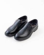 Men's Black Slip-On Formal Shoes