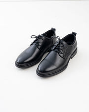 Men's Black Lace-Up Formal Shoes