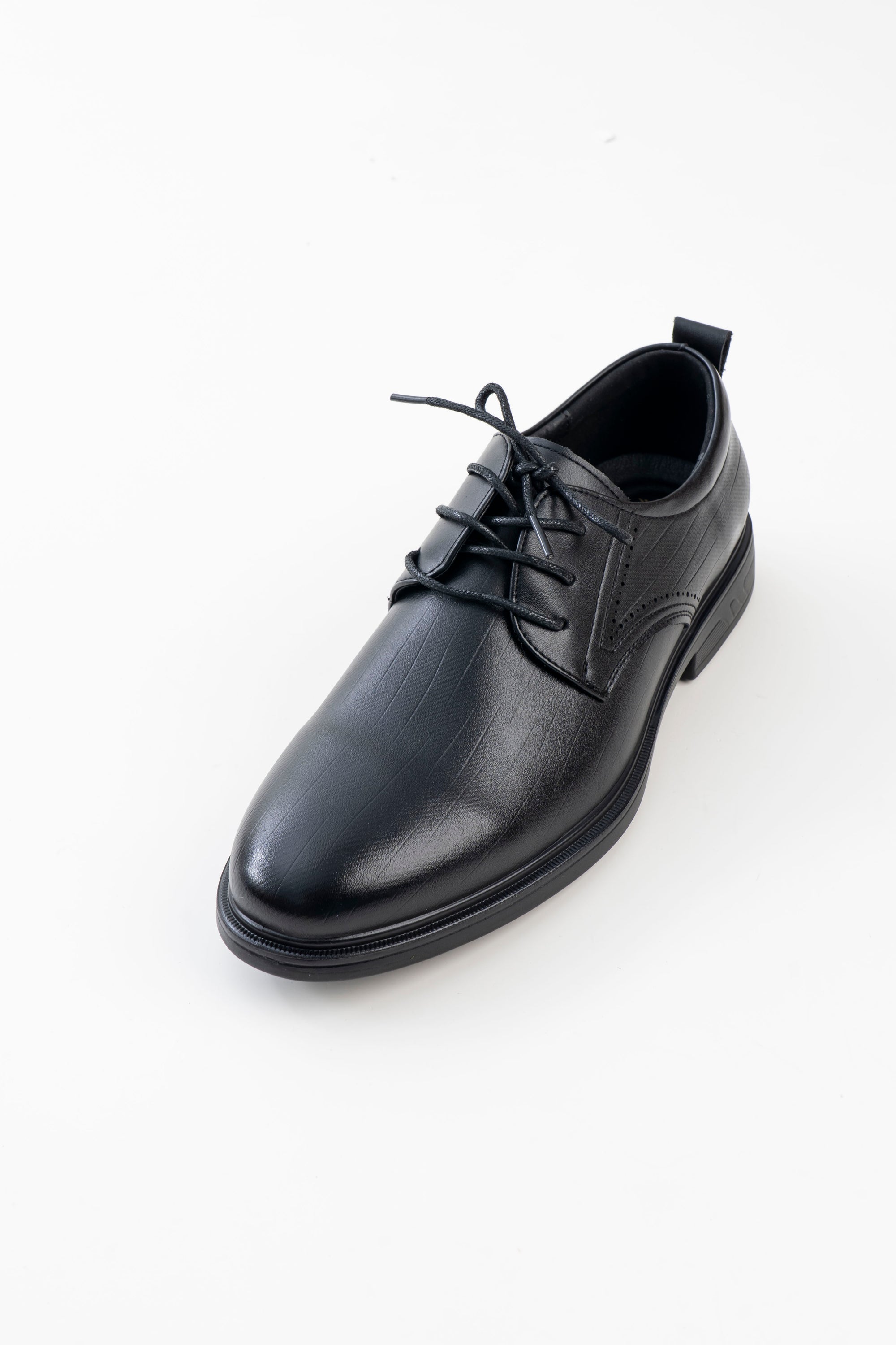 Men's Black Lace-Up Formal Shoes