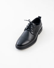 Men's Black Lace-Up Formal Shoes