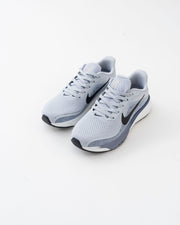 Men's Light Grey Mesh Lace-Up Sneakers with Black Accents