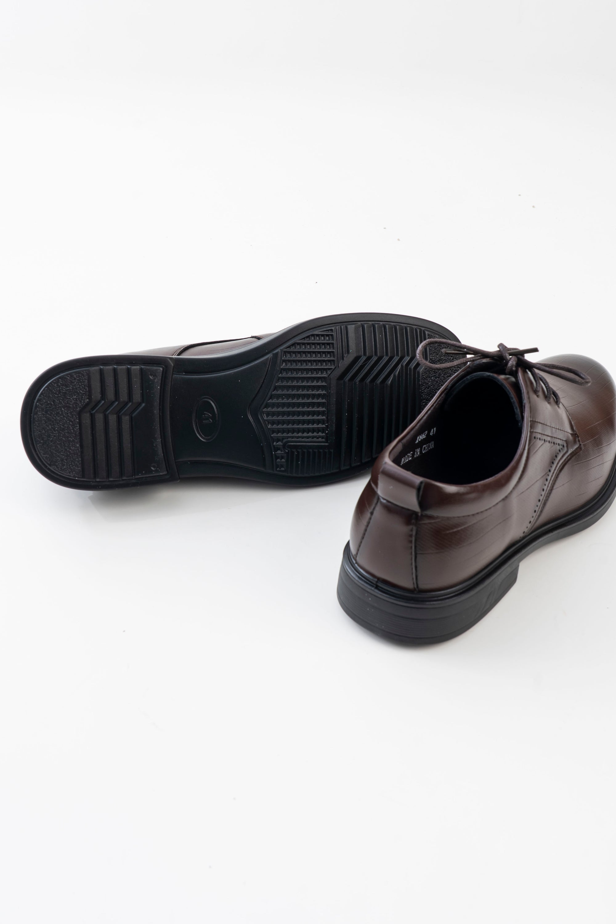 Men's Brown Lace-Up Formal Shoes
