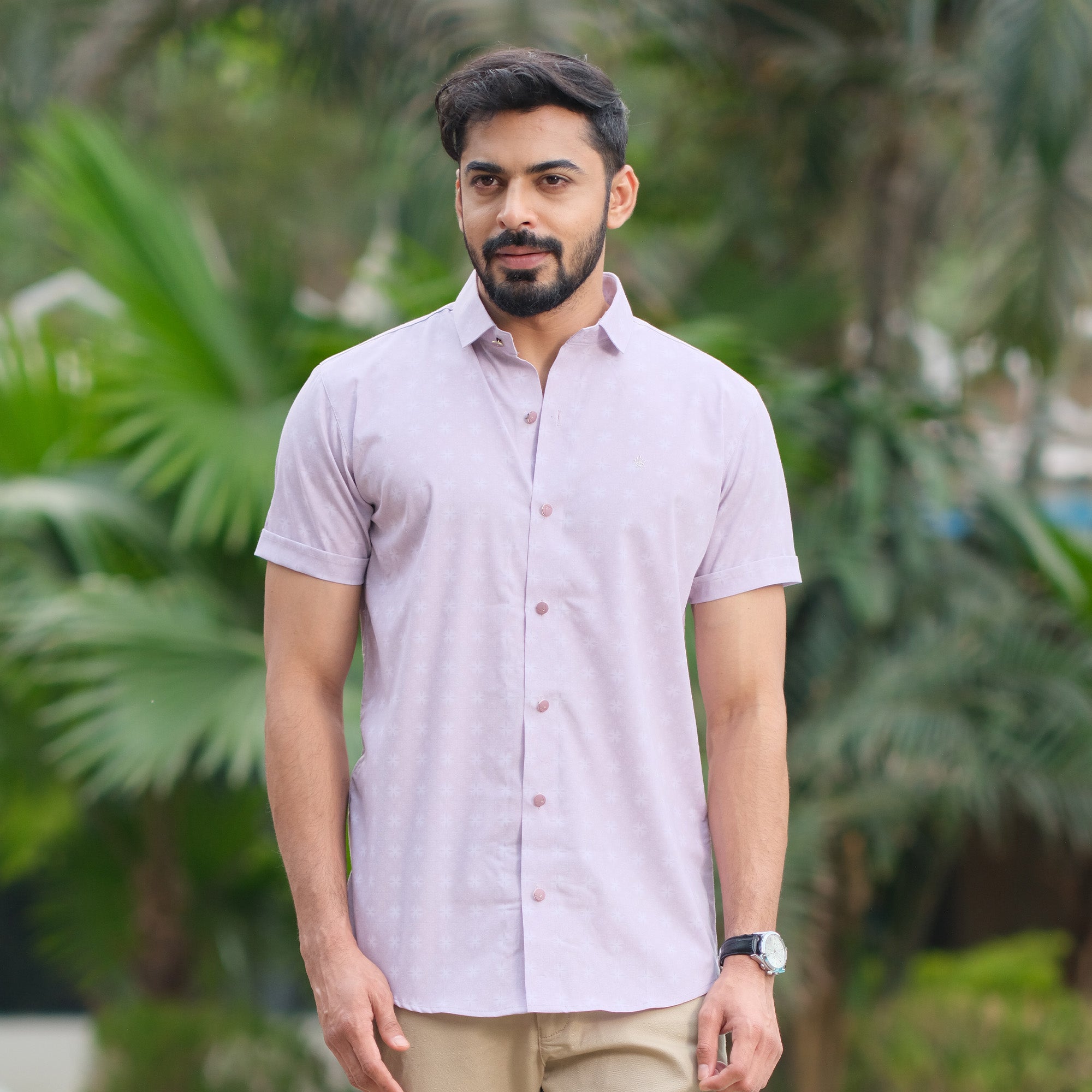 Men's Casual Half Shirt