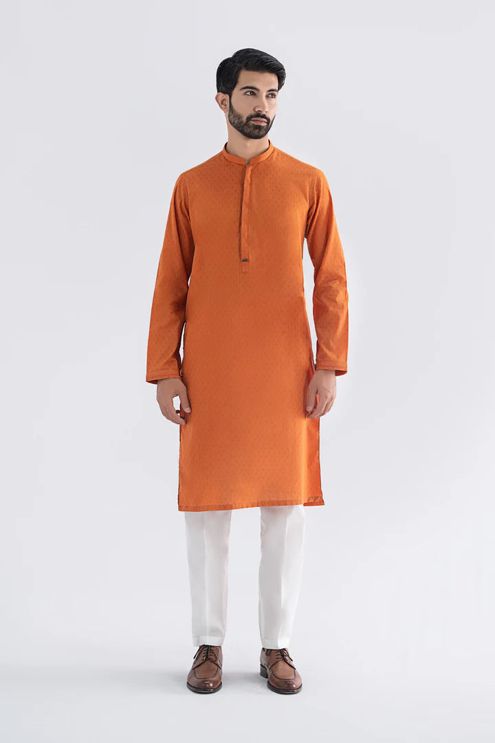 Nova Yarn Dyed Khaddar Kurta