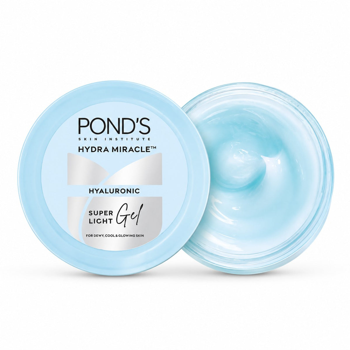 POND'S gel and cream texture comparison