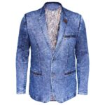 Men’s Denim Blazer