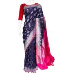 Indian Katan sharee with blous pcs