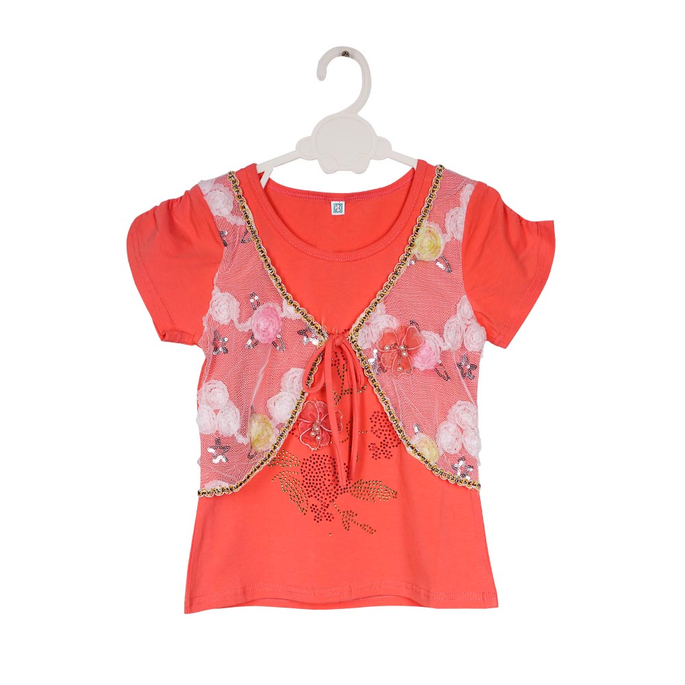 180196 Girls Party Frock China - Image 1