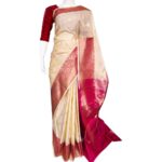 Indian Katan saree with blous pcs