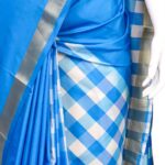 Indian Katan saree with blous pcs - Image 2