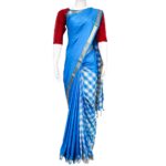 Indian Katan saree with blous pcs