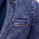 Denim blazer