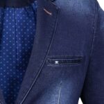 Denim blazer