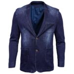 Men’s Denim Blazer