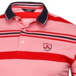 Men's Stripe Polo - Image 2