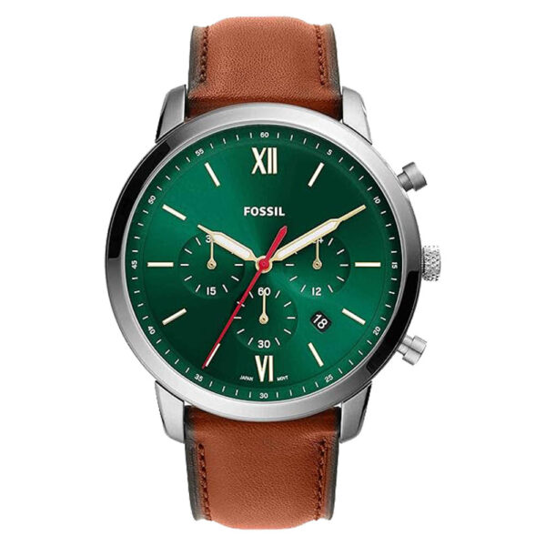 Fossil Neutra Chrono Analog Green Dial Men's Watch-FS5735