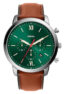 Fossil Neutra Chrono Analog Green Dial Men's Watch-FS5735