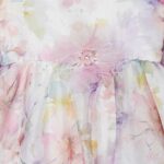 Girls Fancy Frock with bag (China) - Image 2