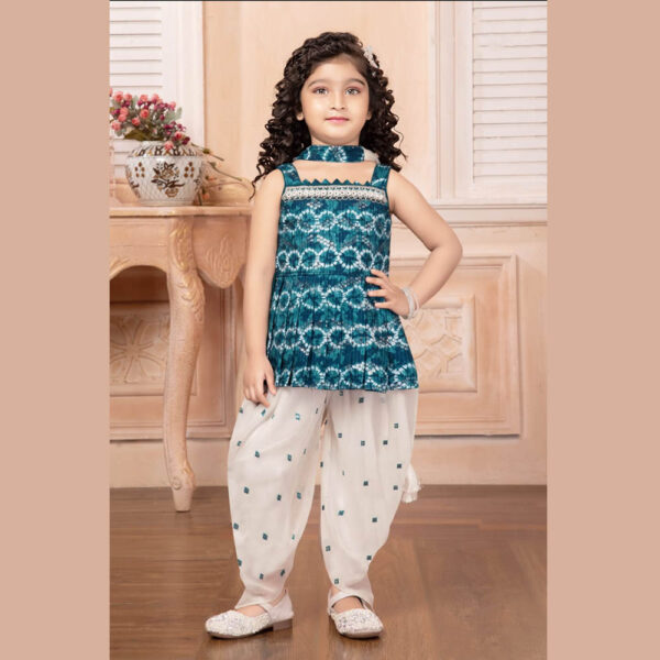 Kids Girls Plazo Set