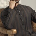 Men’s Slim Fit Panjabi - Image 2