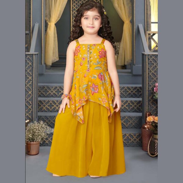 Girls plazo set