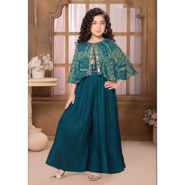 girls plazo set
