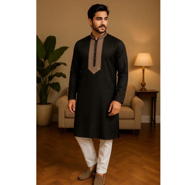 Men's Regular Fit Panjabi (Indian)
