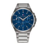 Tommy Hilfiger DEXTER MENS KHAKI DIAL IONIC PLATED THIN GOLD STEEL Watch