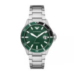 Emporio Armani Sea Explorer Green Dial Men,s Watch AR11338