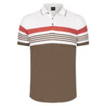 Men's Stripe Polo - Image 2