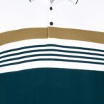 Men's Stripe Polo - Image 3