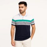 stripe polo